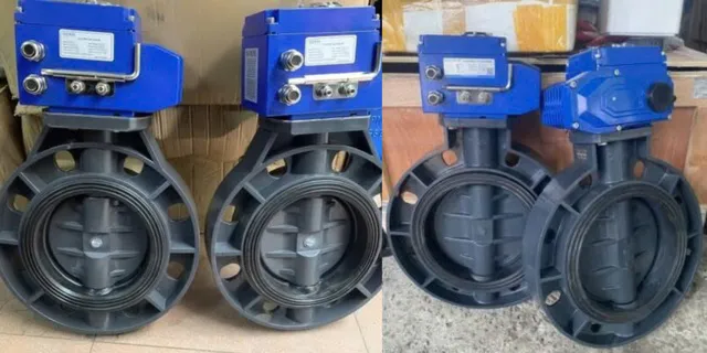 Electric control butterfly valve 11zon